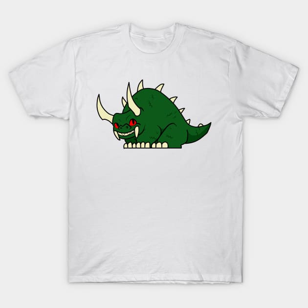 Compendium of Arcane Beasts and Critters - Hodag (textless) T-Shirt by taShepard